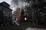  Photo 34 of 38 in This Beguiling Guesthouse in Belgium Has an Underground Cinema and a Watchtower from Alex' Guesthouse by Atelier Vens Vanbelle