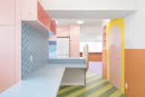 This Tokyo Apartment’s Kaleidoscopic Kitchen Delights With Cotton Candy Colors