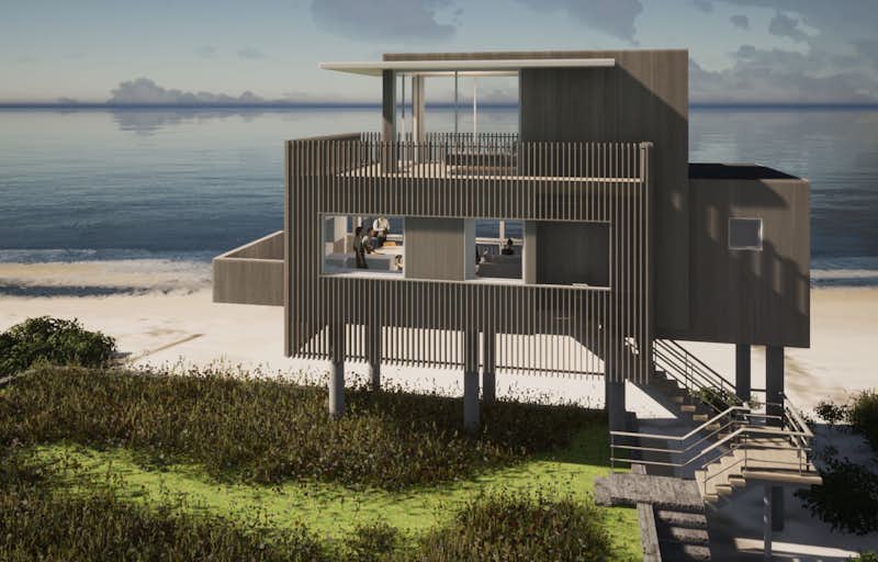 Photo 1 of 2 in House on Peconic Bay by City Architect Dwell