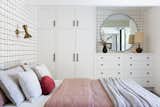 "They wanted to get rid of the tall bypassing sliding track mirrored closet doors in the primary bedroom and replace them with something more accessible and functional,
