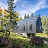 "Each interior space varies in height and shape, contracting and expanding to capture both natural light and the forest shadows,