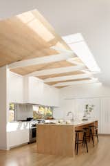 Kitchen of Tranquil Terraced Piedmont Home by Regan Baker Design