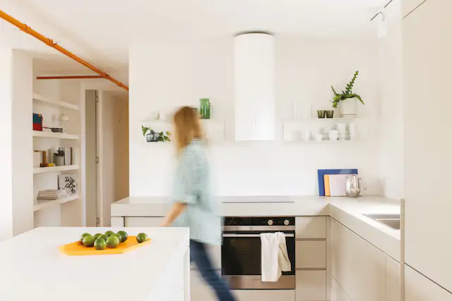 View of This Melbourne Apartment Has the Coolest Solution for Exposed Pipes - Dwell