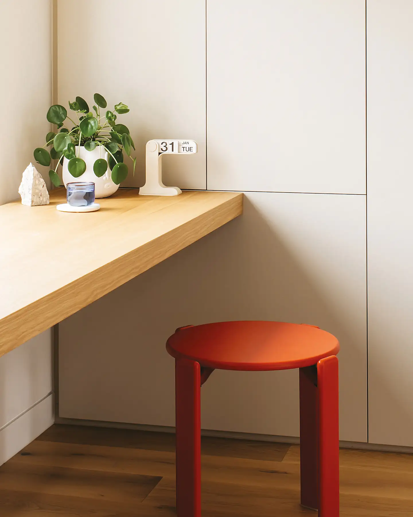 View of This Melbourne Apartment Has the Coolest Solution for Exposed Pipes - Dwell