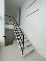 The existing interior staircase did not make a statement.