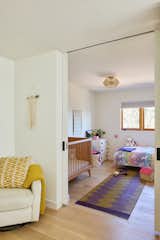 There are three bedrooms in the ADU, with one currently being used as an office.