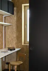 A more private study space is also available.