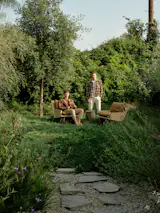 "Even though everyone we worked with told us that it was OK to go with smaller pants because they grow so quickly, we were still surprised to see just <i>how</i> quickly a lot of the native plants grew,