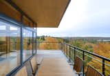The expansive cantilevered decks let the clients enjoy the view they love from thirty feet above the ground.