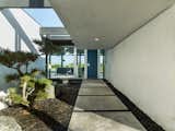 Entry of the “Lost Neutra” Lord House Renovation by Spatial Practice
