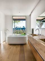 Bathroom in the “Lost Neutra” Lord House Renovation by Spatial Practice
