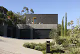 After searching for a property where he could build in Silver Lake, Scott Boxenbaum found a steep lot with a view of the Reservoir. "It was literally scrub and trees, and I somewhat naively said, 'Oh, this might be easy to build on.