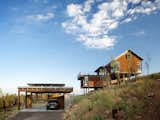 Exterior, House Building Type, Metal Roof Material, Metal Siding Material, and Gable RoofLine  Photo 10 of 17 in Sunshine Canyon House by Renée del Gaudio Architecture