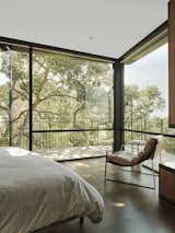 Round House by Feldman Architecture primary bedroom