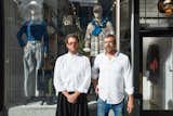 "We always approached design and Aggregate Supply as an extension of our art practices," say the shop’s founders, Andrew Soernsen and Mark Morris, seen in front of their latest outpost on Chestnut Street. "The allure of Aggregate Supply lies in the balance between the high and low, bounty and cohesion, vision and detail."