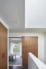 The entry skylight was designed to have secondary function as a window for the primary closet—blurring the lines between public and private space.  Photo 5 of 8 in A Bay Area Renovation Carves Away Space to Reveal a Luminous Family Home
