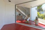 “The sellers are both architects and one was a student of Olsen's in the 1970s,” says the listing agent. “The glass vestibule that you enter through was added in the ‘70s, but was actually designed by Olsen as well.”