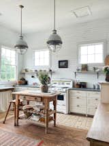 Although hard to pin down, Claire loosely describes the home’s style as "European farmhouse." "It’s a mix of old and new—mostly old," she says.