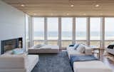 Living room and view of Atlantic Ocean upon entry