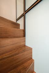 The Translucent Wall is Constructed with Baltic Birch Plywood and Black Steel Angles