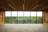 Cantilevered Garage with Expansive Glass with Bluff Views through to the Ocean