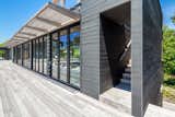 Outside Guest Wing a New Stair to Expansive Roof Deck
