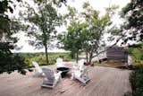 New Firepit Deck and Seating on Bluff with Bridge Connection to Pool Deck