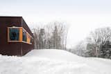 Exterior, House Building Type, Metal Roof Material, Metal Siding Material, and Flat RoofLine  Photo 5 of 7 in Vermont Cabin by Resolution: 4 Architecture
