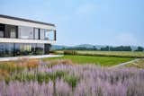 Main residence and polo field beyond.