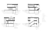 Main residence - transverse building sections