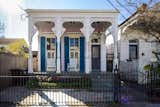 A classic Big Easy house with a fanciful facade renovated by Adamick Architecture.