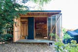 The Uphill Utilitarian Shed when fully opened.  Photo 7 of 10 in [Do It mYself] by Ian Zunt from Budget Breakdown: A Seattle Architect Crafts a Hardworking Shed for Just Over $2,200