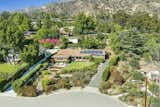 The house is situated on a quiet cul-de-sac, less than a mile from the foothills of the San Gabriel Mountains.