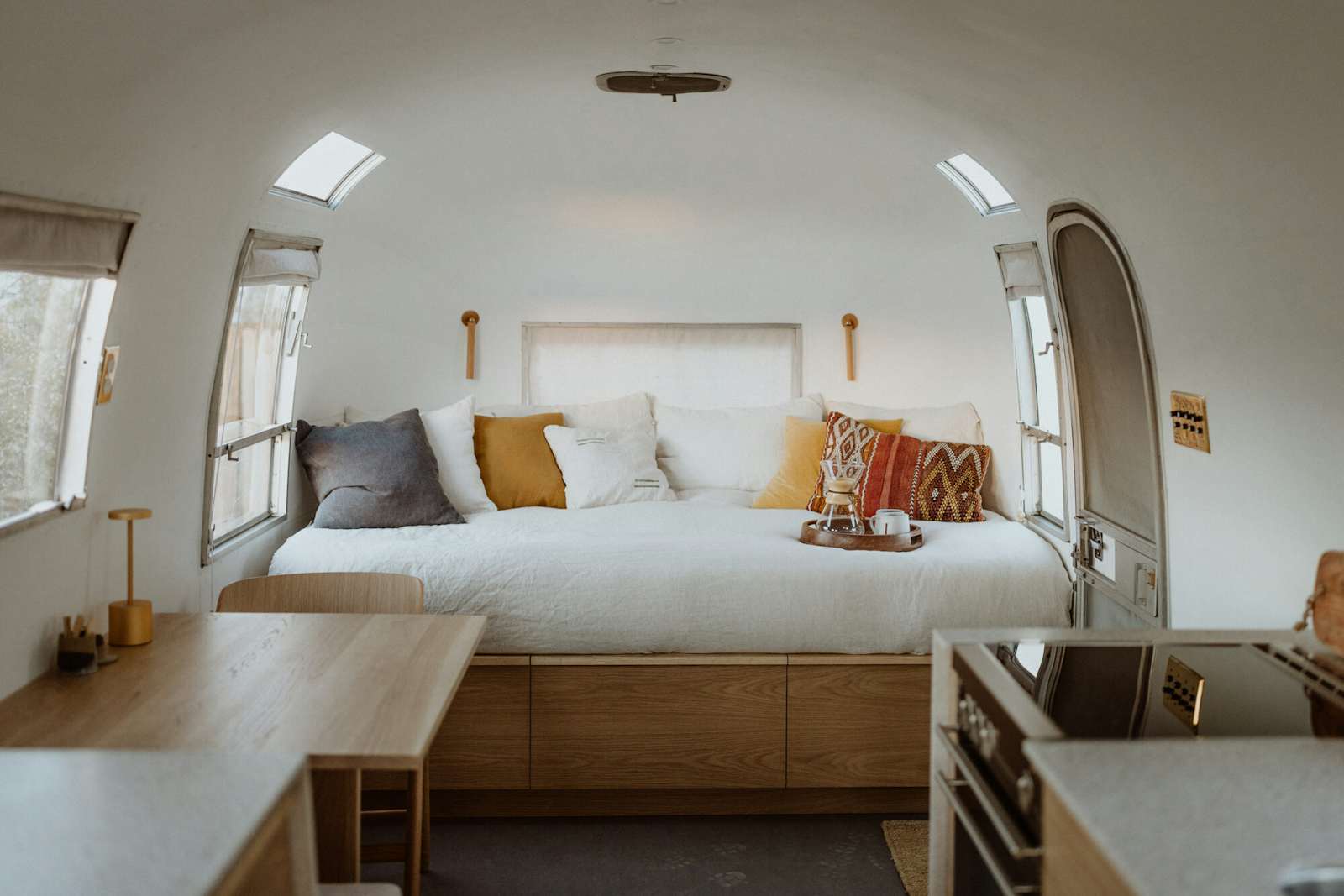 Photo 5 of 17 in This Overhauled Airstream Feels Less Like a Trailer