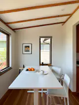 The interior now has eight-foot-high ceilings, making the 1,000-square-foot home feel less confining.