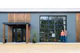 On the other side of Shannon (which is only two minutes away because of the village's tininess), a former auto-body shop was renovated into Jessica's art studio.