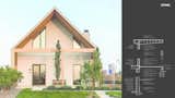 Home structure - exterior looking west / details