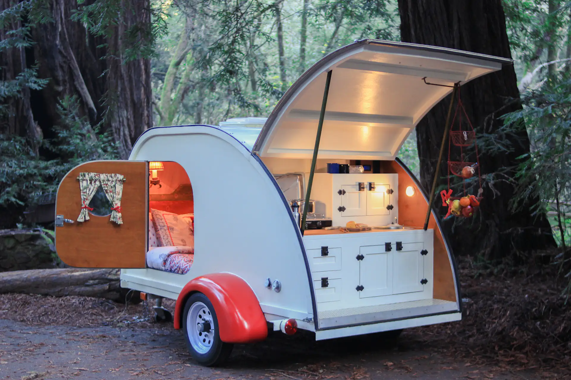 No Trailer, No Problem—This Cozy Teardrop Is For Rent - Photo 1 of 10 -