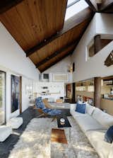 Living Room, Sofa, Rug Floor, Coffee Tables, and Ottomans  Photo 16 of 32 in Haiku House by SHED Architecture & Design