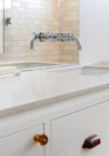 Ceramic Tile Wall, Undermount Sink, Marble Counter, and Bath Room Master  Photo 8 of 8 in 7th Avenue by cpopp workshop