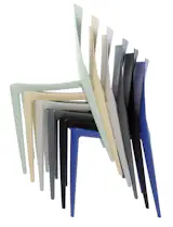 Bellini chairs stacked