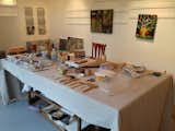 The space to have all your art supplies