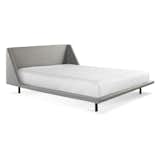 Blu Dot Nook Queen Bed

What do you get when a curved, upholstered headboard flows into a slim, padded frame? One seriously good-looking bed. It's enough to make you want to leave the lights on. Other sizes available. Leg finish available only as shown in image.