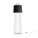 Perimeter Floor Lamp

Svelte loops of powder-coated steel hold an oversized cloth-covered shade. Available in a variety of colors to suit your space.
