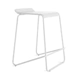 Ready Stacking Counter Stool
A stackable stool with powder-coated steel sled legs and a molded plywood seat makes for a friendly contract solution or a perfect everyday perch. Available in three colors, these stools are ready when you are. Also available as a barstool. 