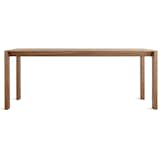 Second Best 76" Wood Dining Table
Simple works. Broad, solid walnut legs and a beveled edge top - drop dead gorgeous. No trickery or adornment needed, the unpretentious design lets you, your meals and your company always take first place. 