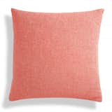 Signal Large Square Pillow
Feather and down fill decorative pillows get a two-tone treatment of contrasting fabrics that play nicely together to enliven and soften sofas, lounge chairs, beds or even the floor. 