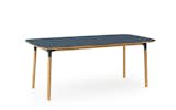 Form Long Table in Blue Oak