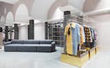 Selected fashion items next to the modular Rope sofa.  Photo 10 of 13 in Normann Copenhagen's Revamped Showroom and Flagship Store
