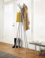 
A modern element that's a practical addition to an entry or hallway, our handcrafted Midtown coat rack is created from stainless steel tubing. The sleek design offers unique style with space-saving function. #madeinamerica   Photo 15 of 26 in Modern Entryway Furniture by Room & Board